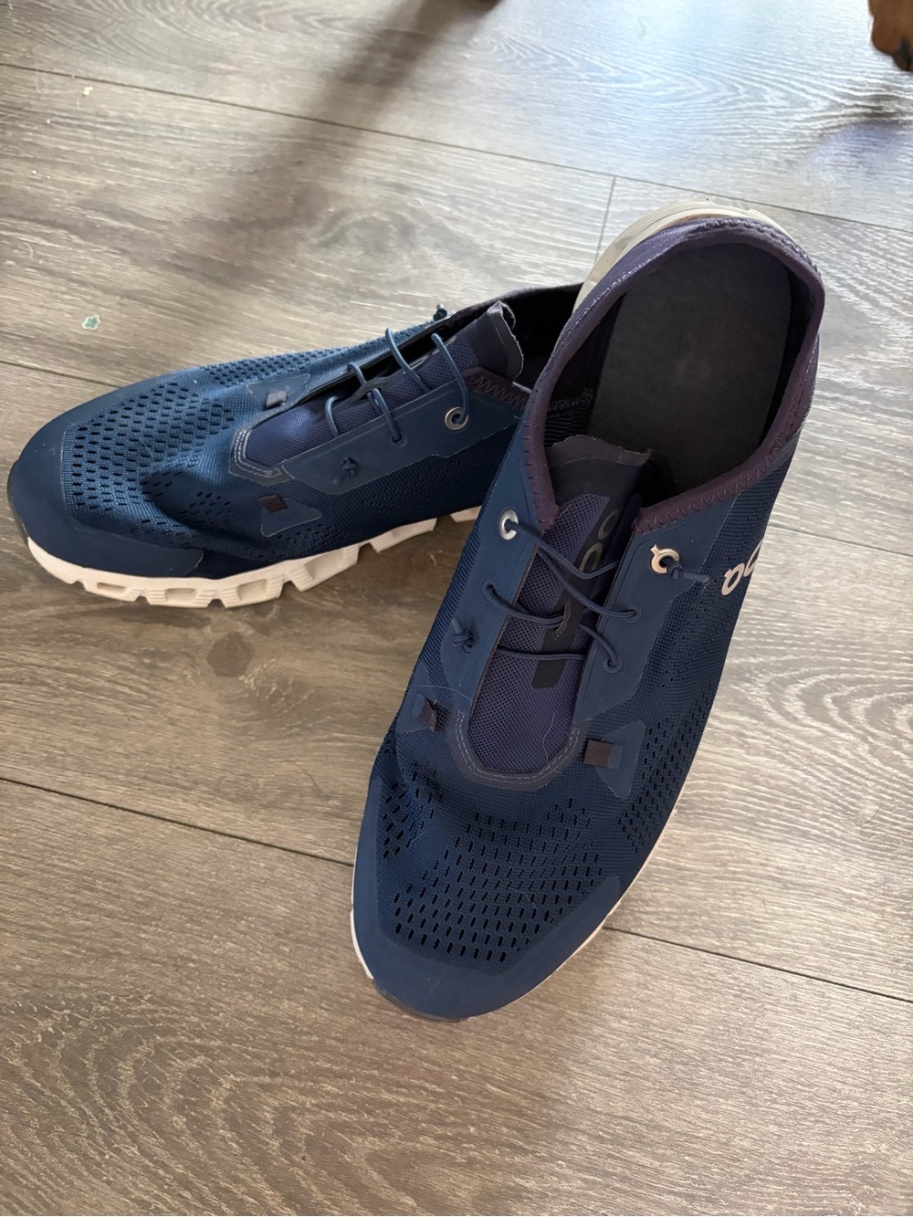 On Running Men's Navy Blue Slip-On Performance Sneakers